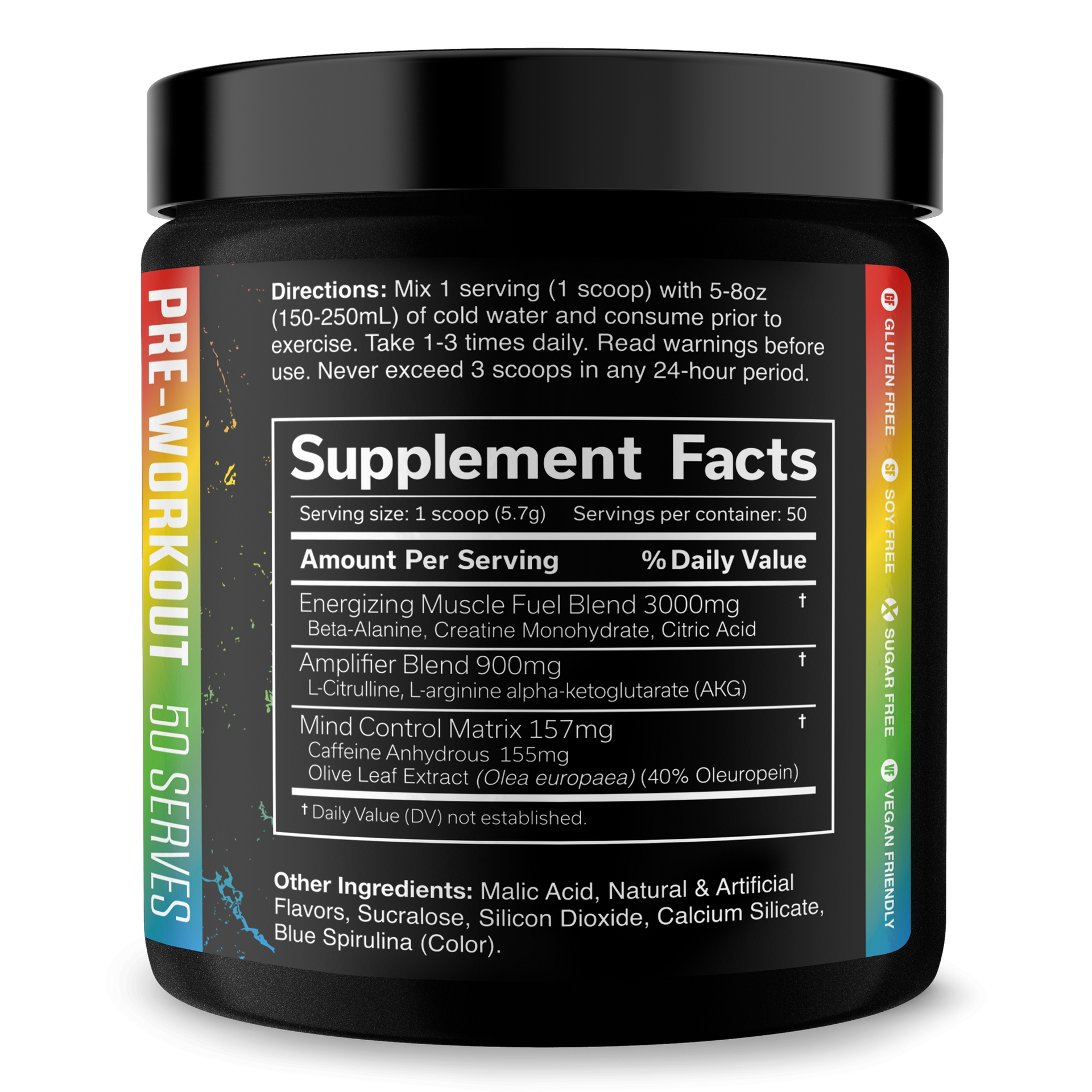 Pre Workout Energy And Performance Supplement