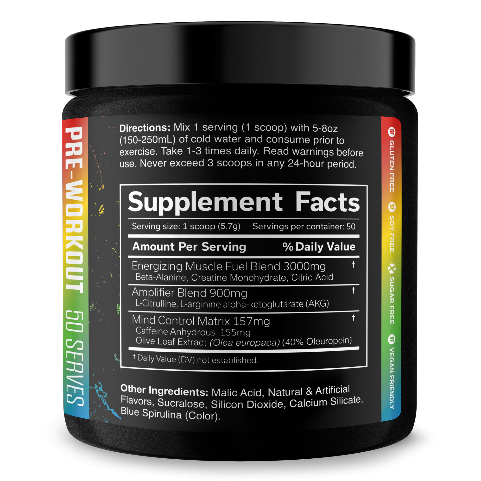 Pre Workout Energy And Performance Supplement