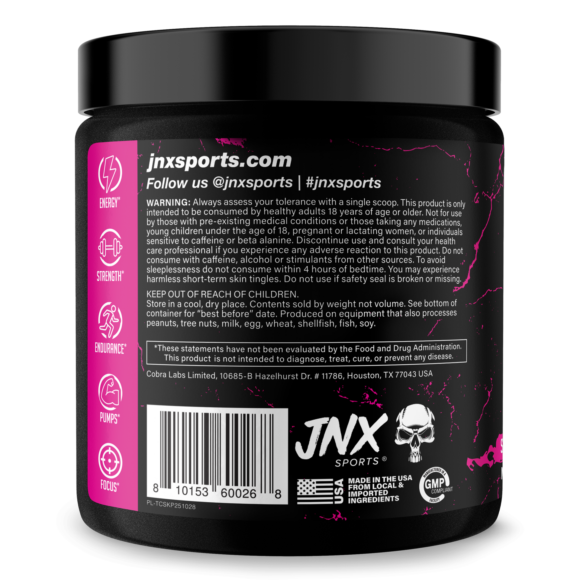 Pre Workout Energy And Performance Supplement