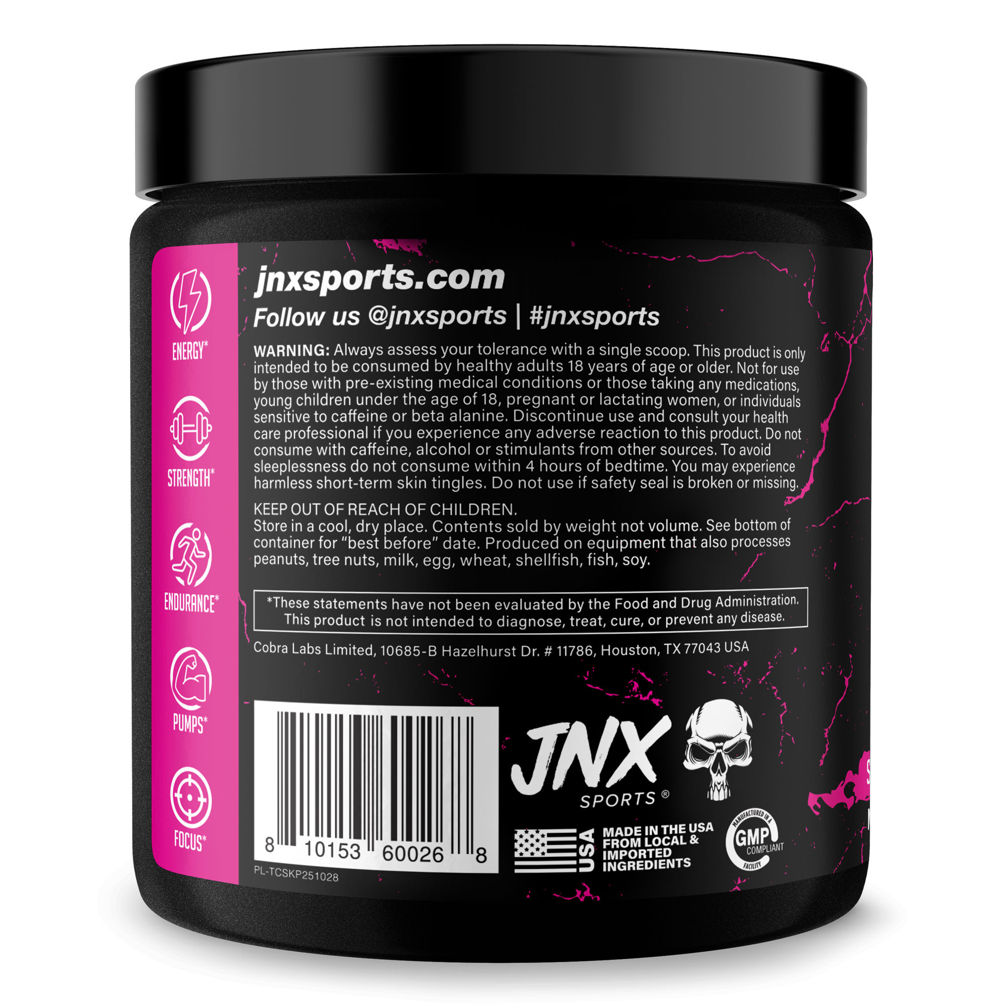 Pre Workout Energy And Performance Supplement