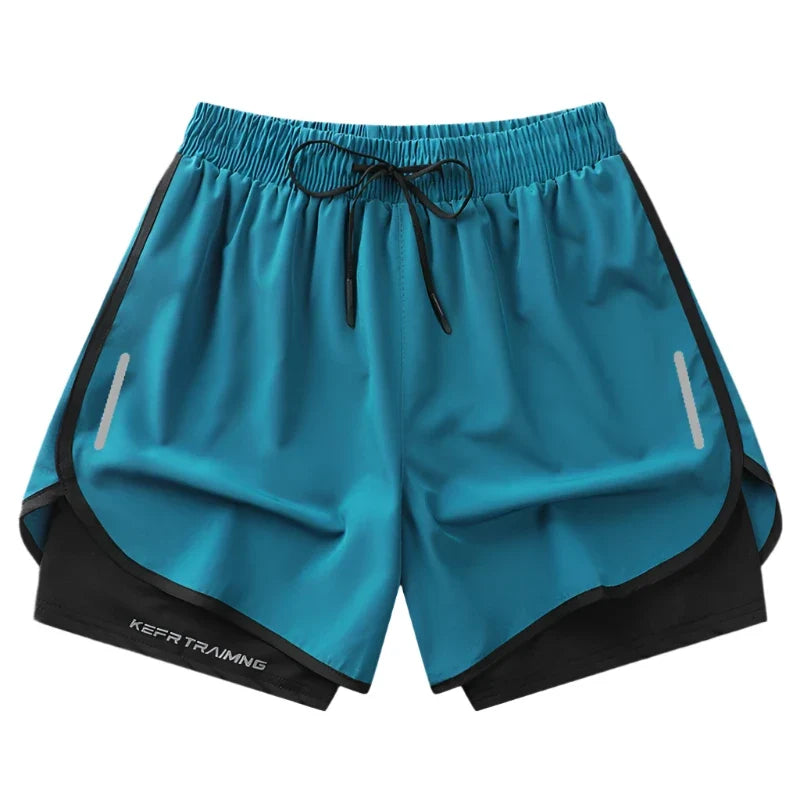 Summer Performance Shorts Lightweight Athletic Fitness Running Wear