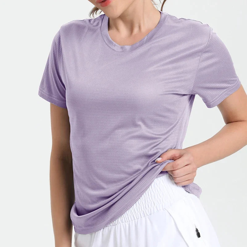 Women's Quick Dry Compression Shirt For Gym Running