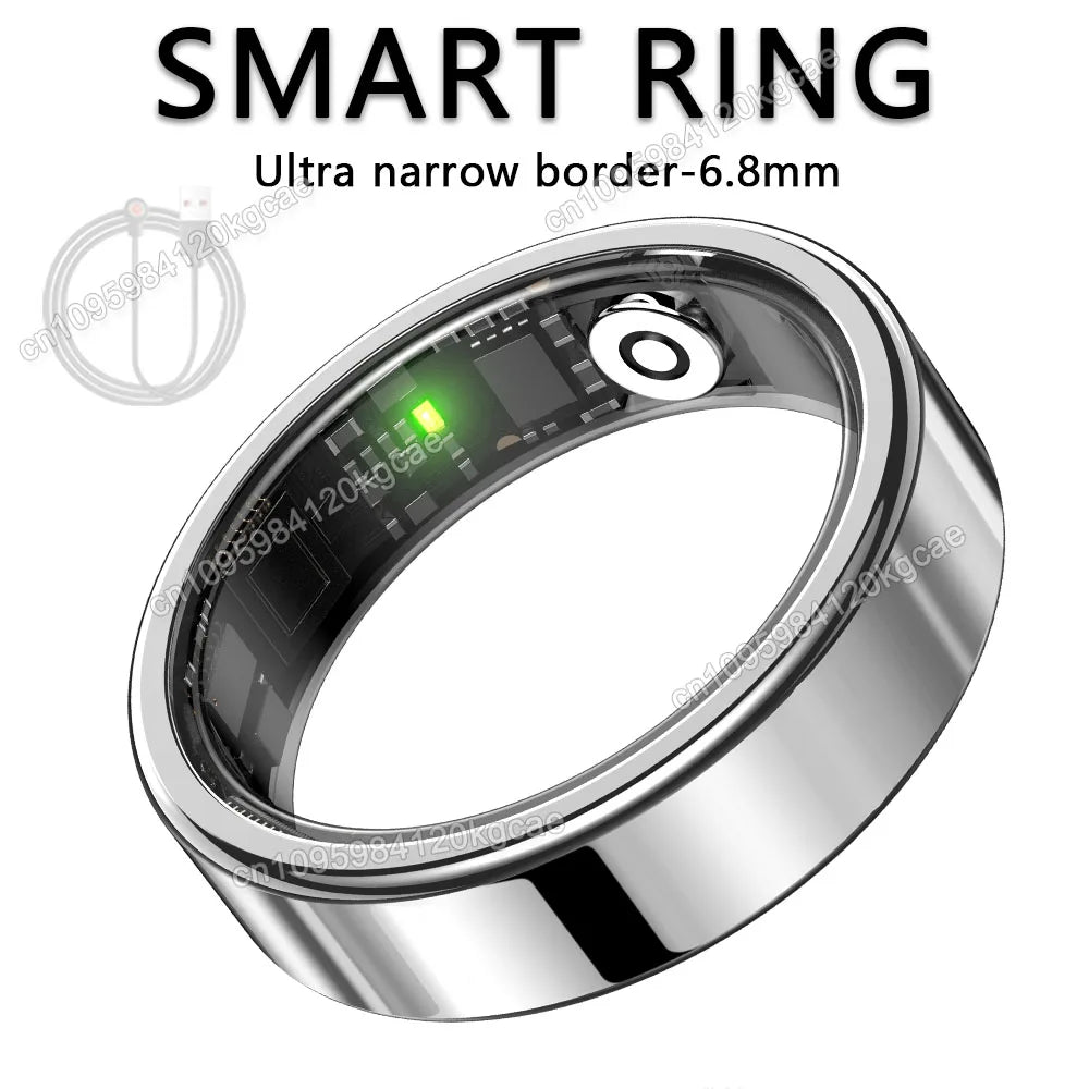 2026 Smart Ring IP68 Waterproof Health Fitness Tracker