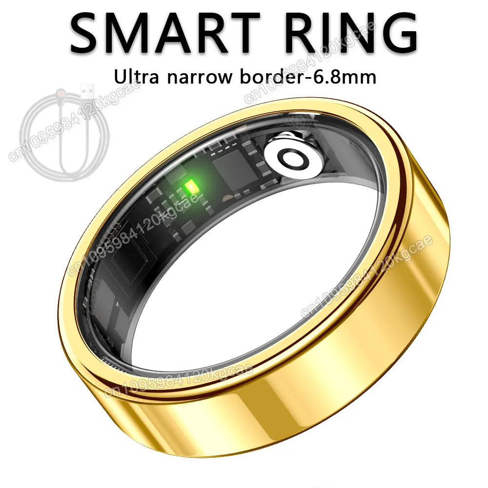 2026 Smart Ring IP68 Waterproof Health Fitness Tracker