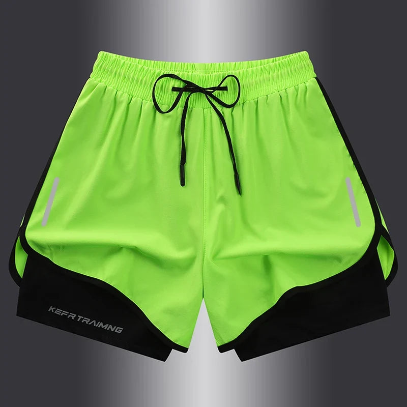 Summer Performance Shorts Lightweight Athletic Fitness Running Wear