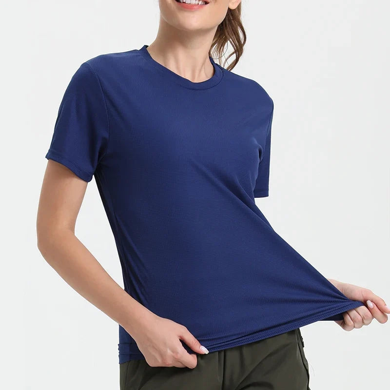 Women's Quick Dry Compression Shirt For Gym Running