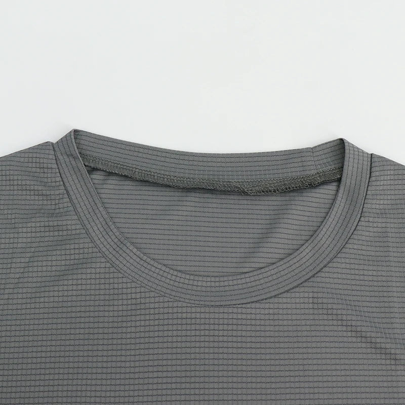 Men's Performance Running Tee Quick Dry Athletic Shirt