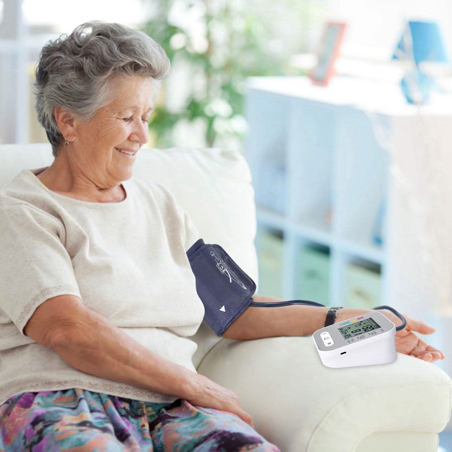 Digital Arm Blood Pressure Monitor Home Health Device