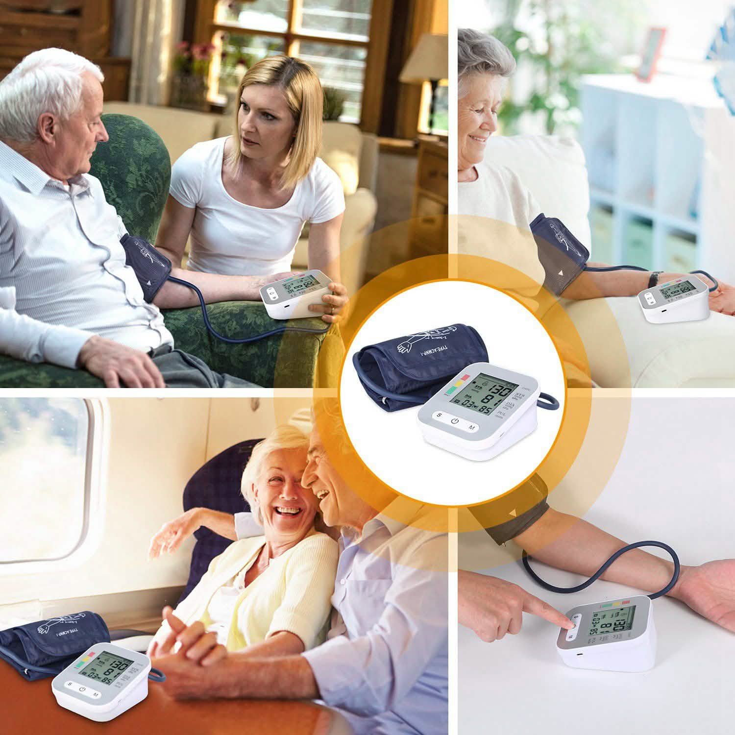Digital Arm Blood Pressure Monitor Home Health Device