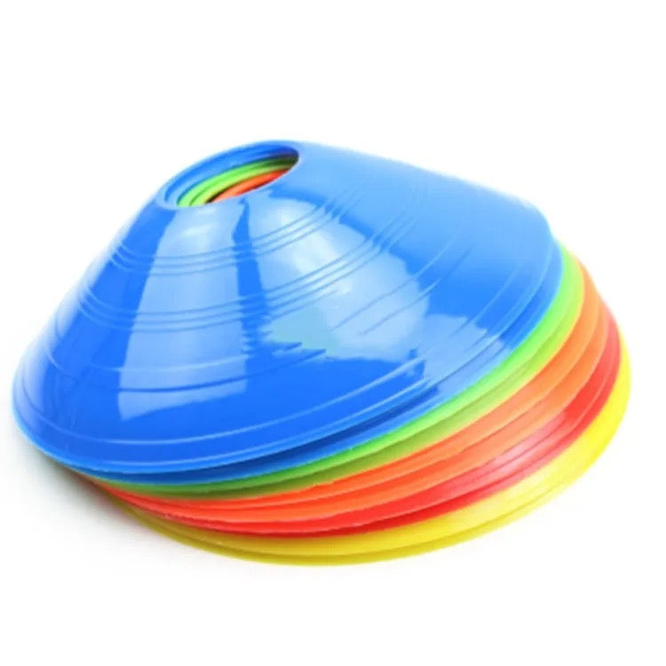 25-Pack Agility Cones With Stand And Mesh Bag