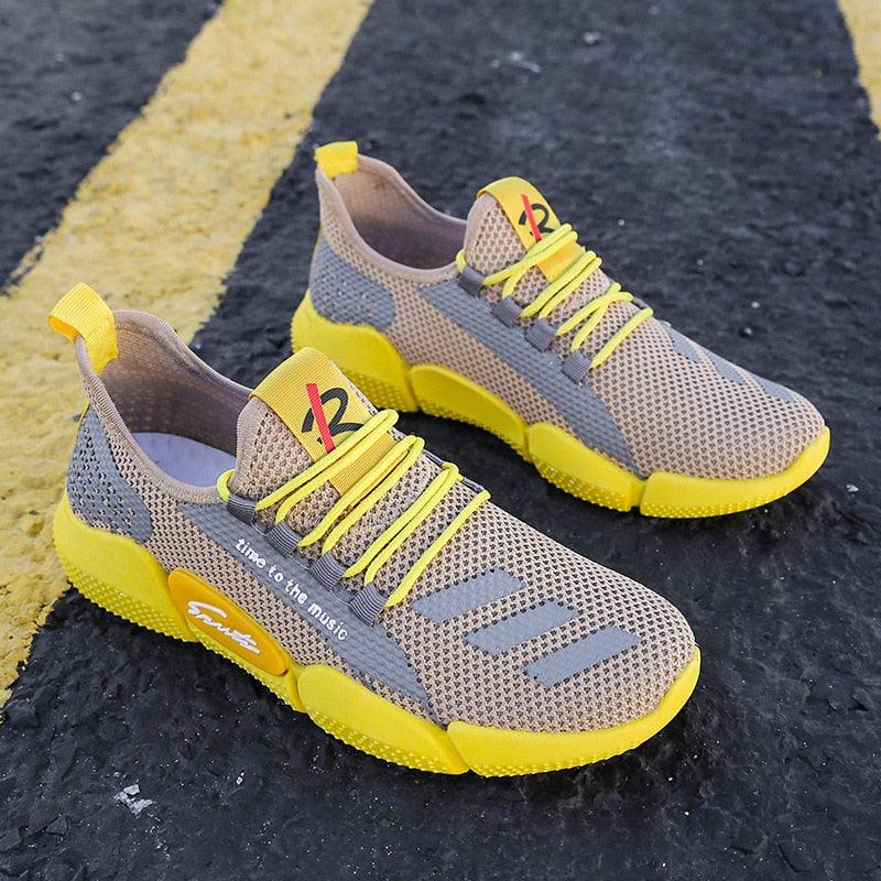 Men's Lightweight Breathable Running Shoes For Summer Sports