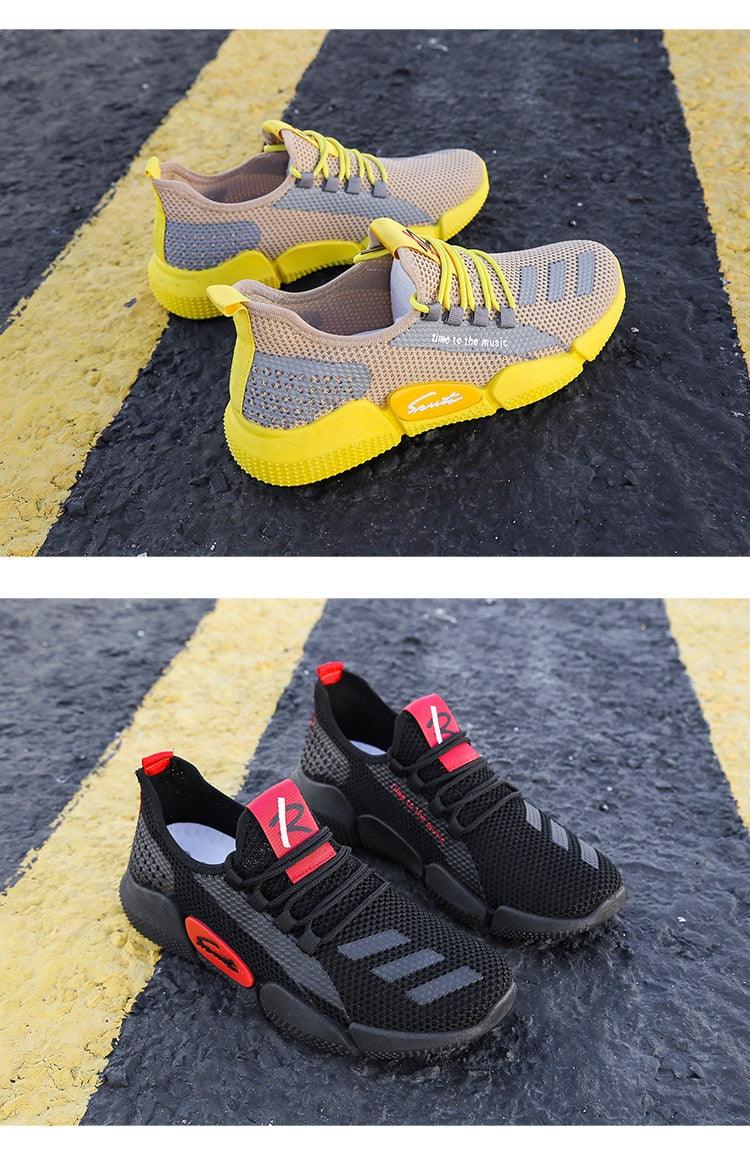 Men's Lightweight Breathable Running Shoes For Summer Sports