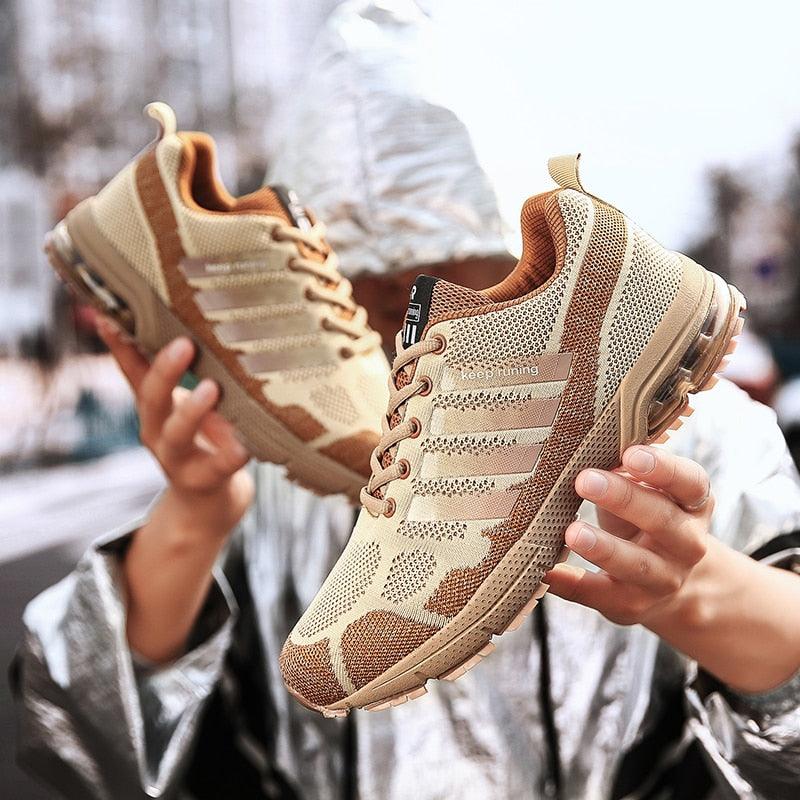 Men's Air Cushion Breathable Running Sneakers Athletic Shoes