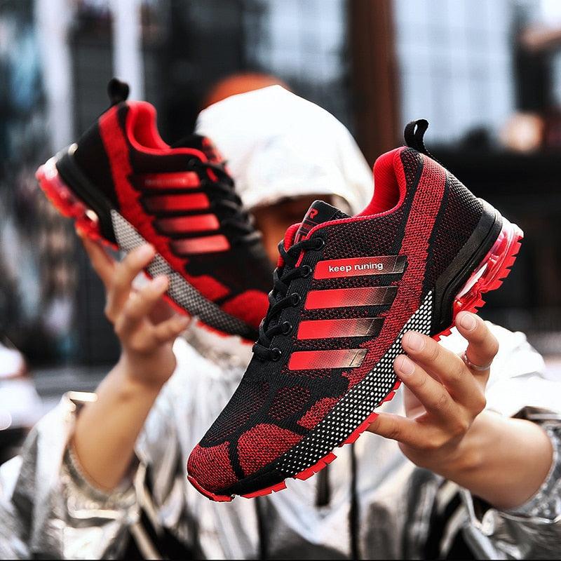 Men's Air Cushion Breathable Running Sneakers Athletic Shoes
