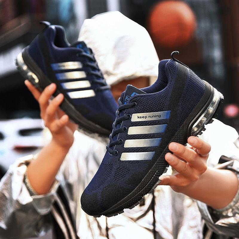 Men's Air Cushion Breathable Running Sneakers Athletic Shoes