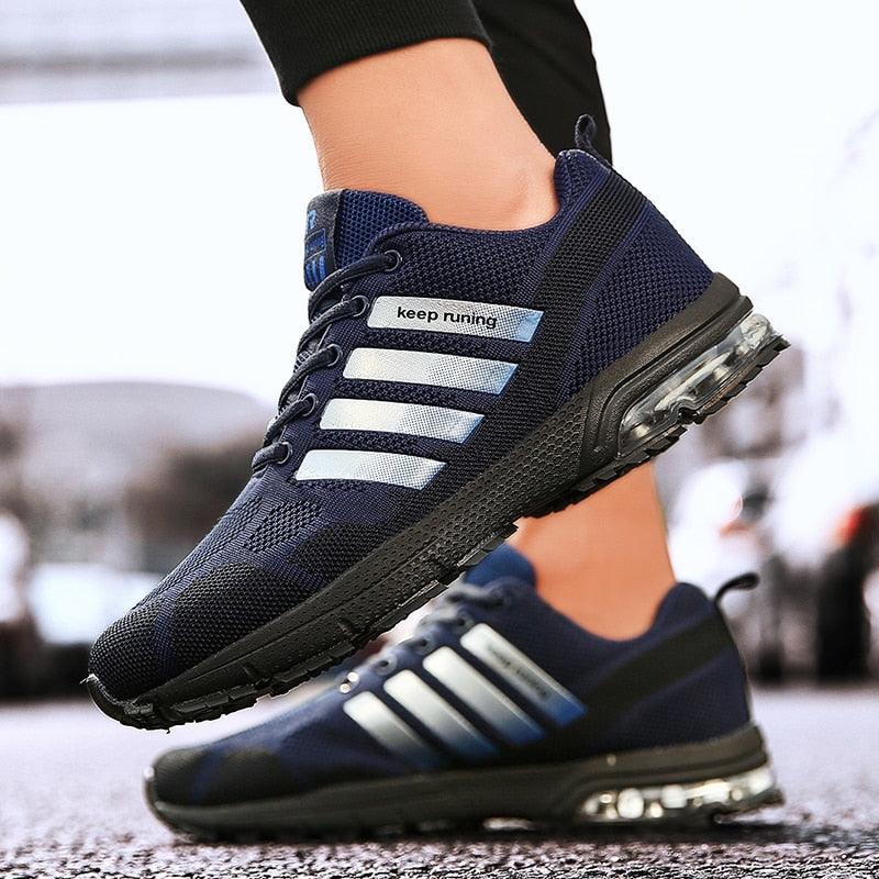 Men's Air Cushion Breathable Running Sneakers Athletic Shoes
