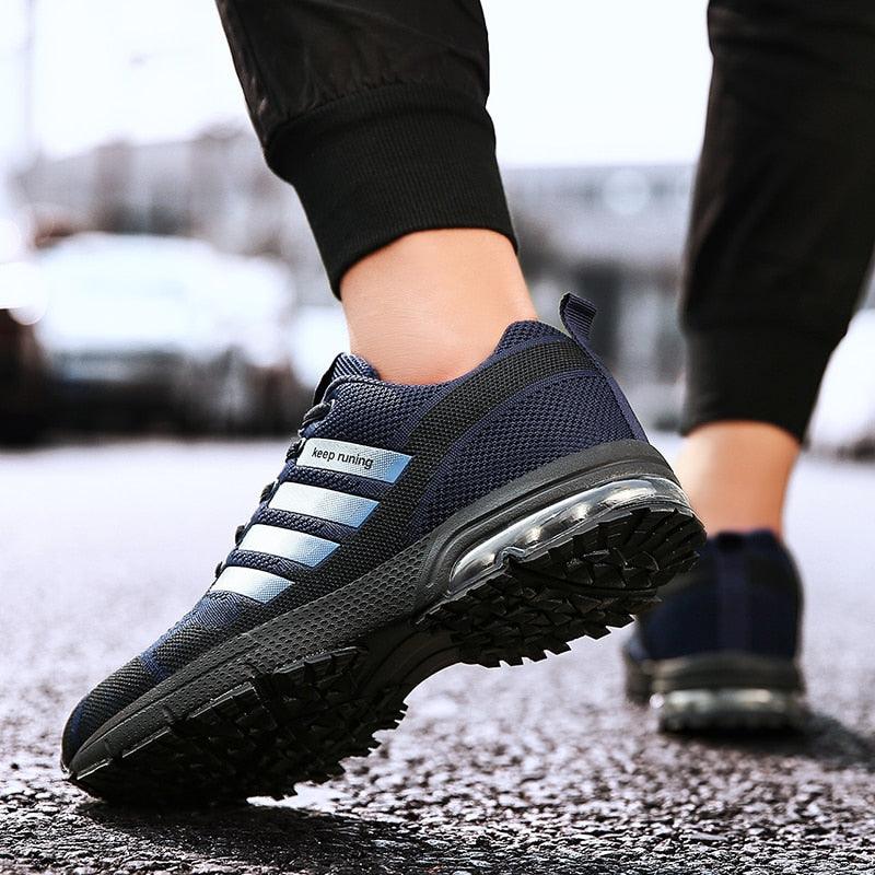 Men's Air Cushion Breathable Running Sneakers Athletic Shoes