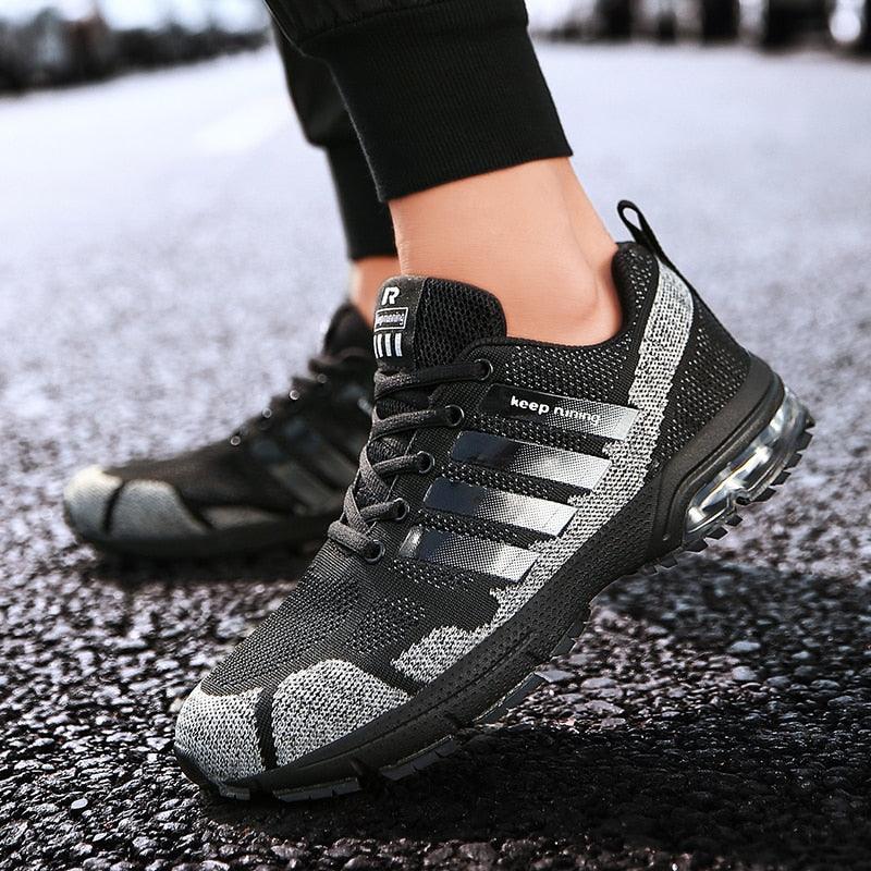 Men's Air Cushion Breathable Running Sneakers Athletic Shoes