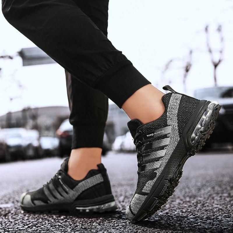 Men's Air Cushion Breathable Running Sneakers Athletic Shoes