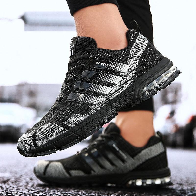 Men's Air Cushion Breathable Running Sneakers Athletic Shoes