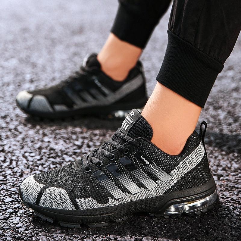 Men's Air Cushion Breathable Running Sneakers Athletic Shoes