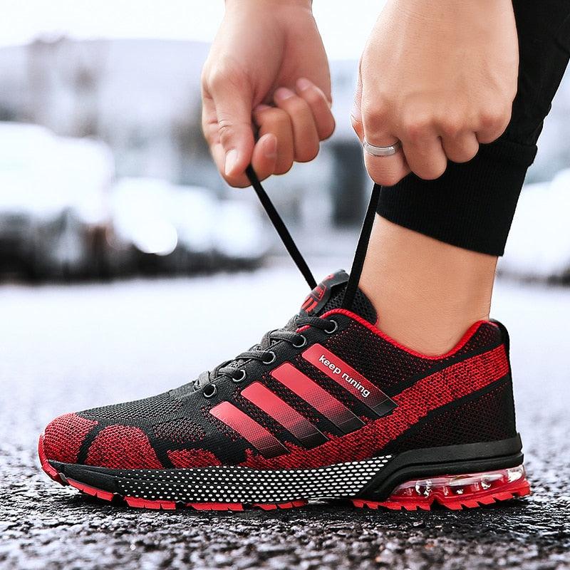 Men's Air Cushion Breathable Running Sneakers Athletic Shoes
