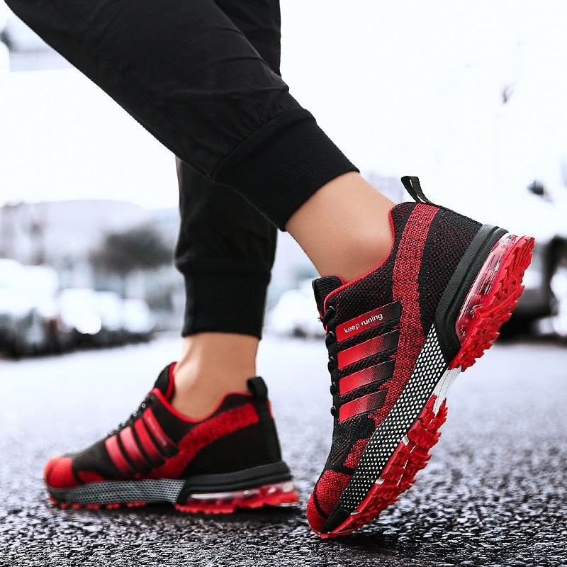 Men's Air Cushion Breathable Running Sneakers Athletic Shoes