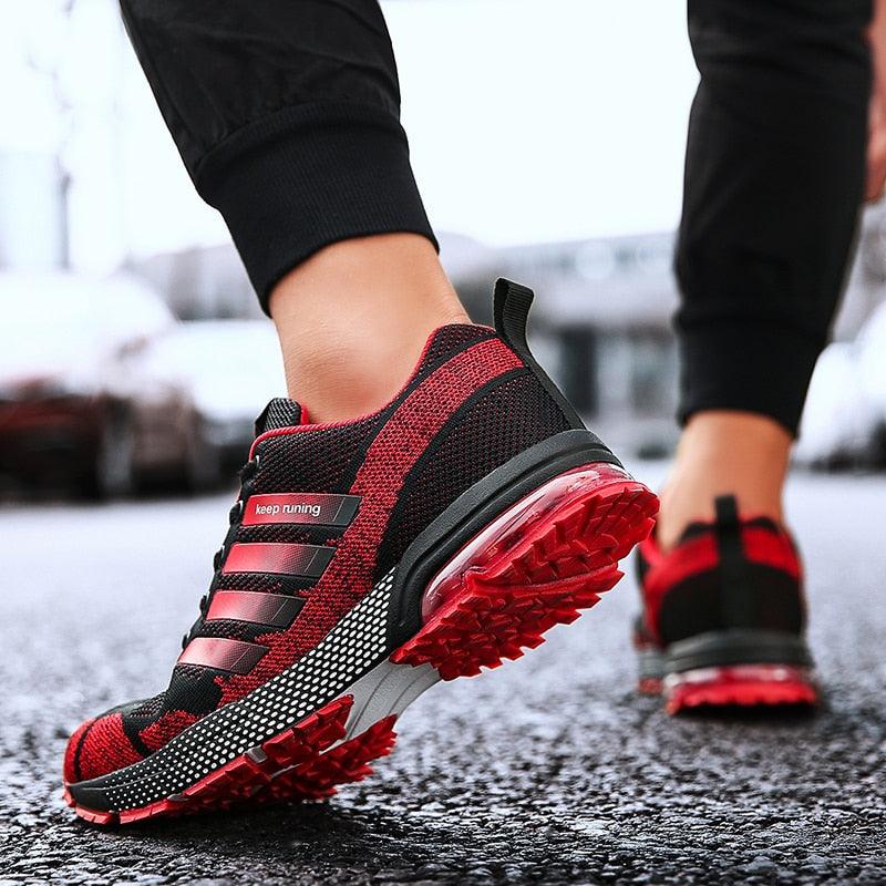 Men's Air Cushion Breathable Running Sneakers Athletic Shoes