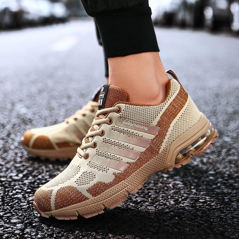 Men's Air Cushion Breathable Running Sneakers Athletic Shoes