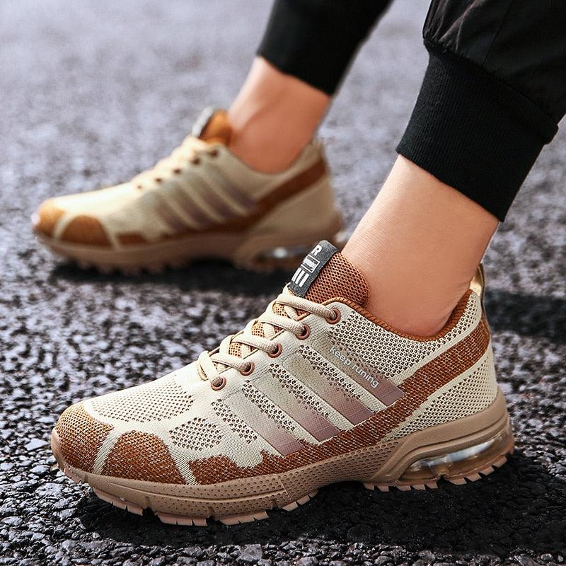 Men's Air Cushion Breathable Running Sneakers Athletic Shoes
