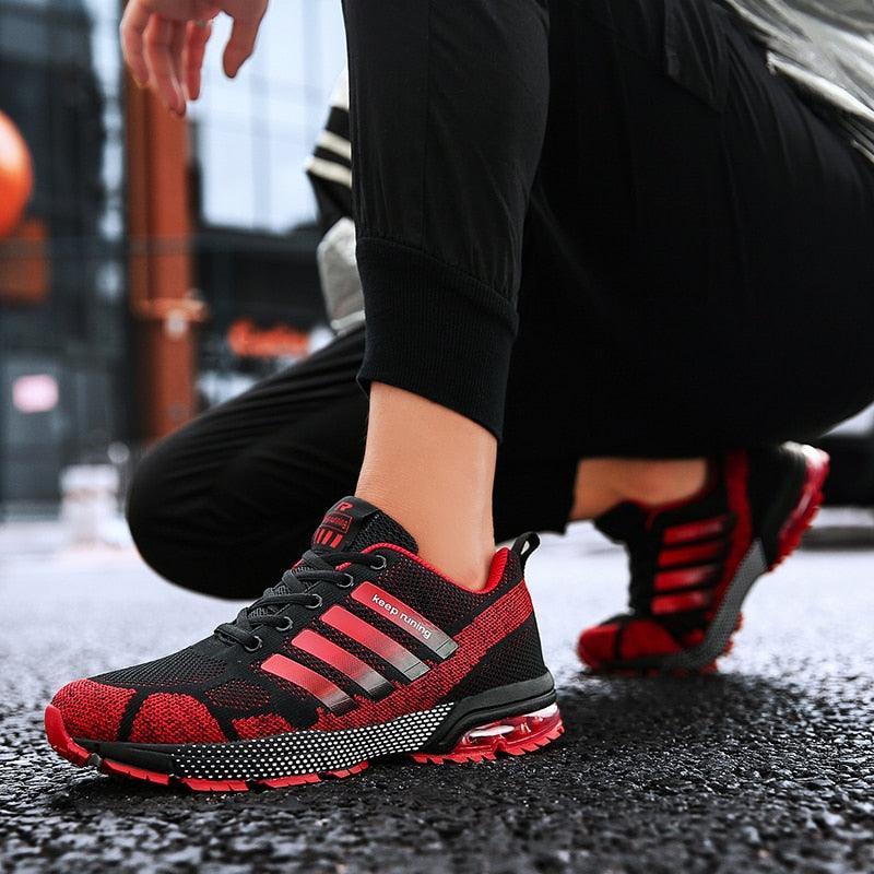 Men's Air Cushion Breathable Running Sneakers Athletic Shoes