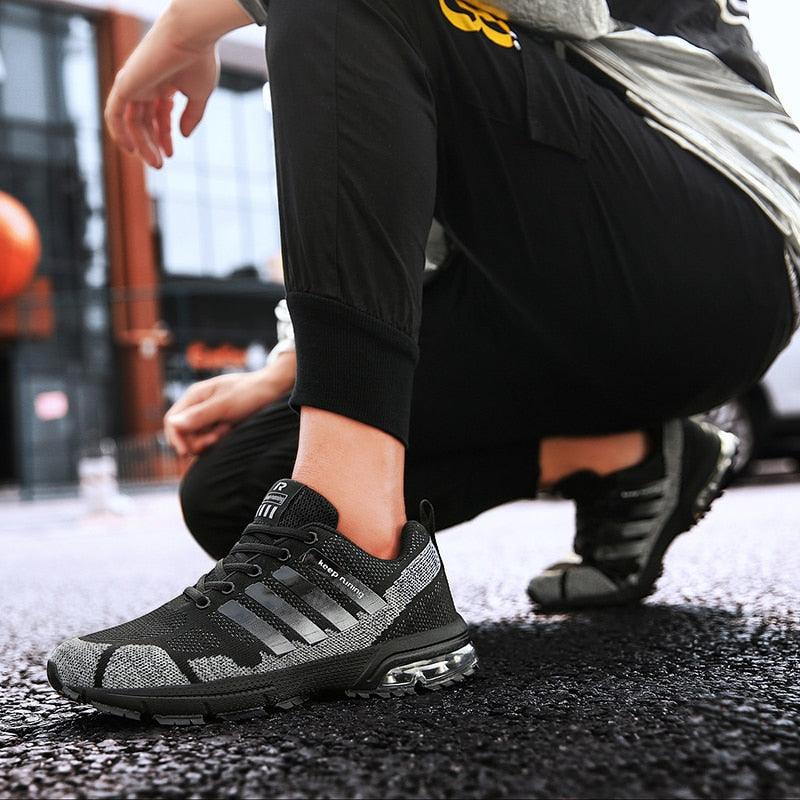 Men's Air Cushion Breathable Running Sneakers Athletic Shoes