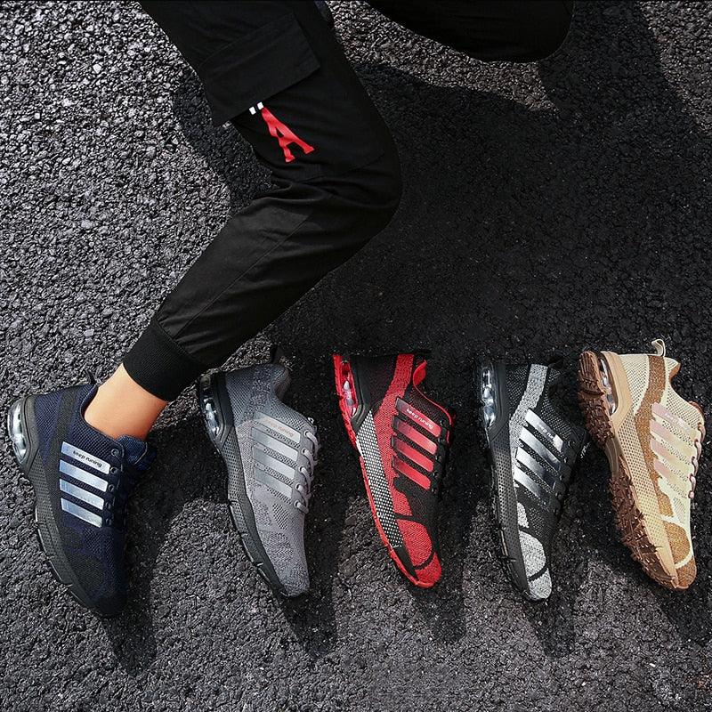 Men's Air Cushion Breathable Running Sneakers Athletic Shoes