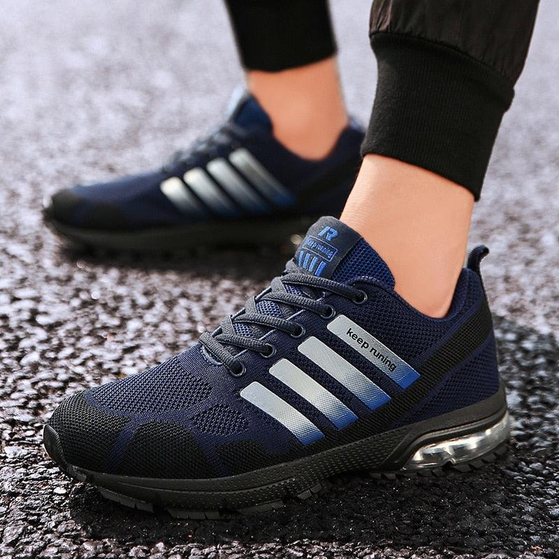 Men's Air Cushion Breathable Running Sneakers Athletic Shoes