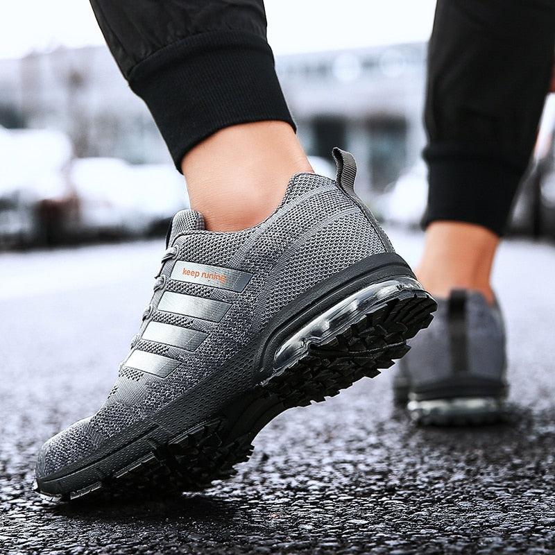Men's Air Cushion Breathable Running Sneakers Athletic Shoes