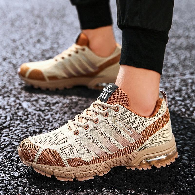 Men's Air Cushion Breathable Running Sneakers Athletic Shoes