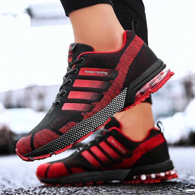 Men's Air Cushion Breathable Running Sneakers Athletic Shoes