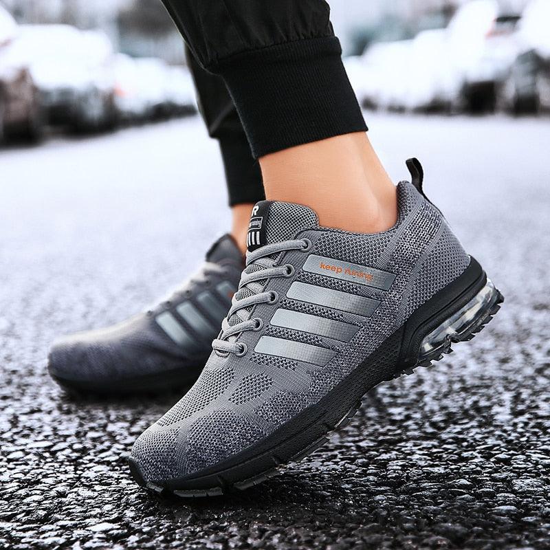 Men's Air Cushion Breathable Running Sneakers Athletic Shoes