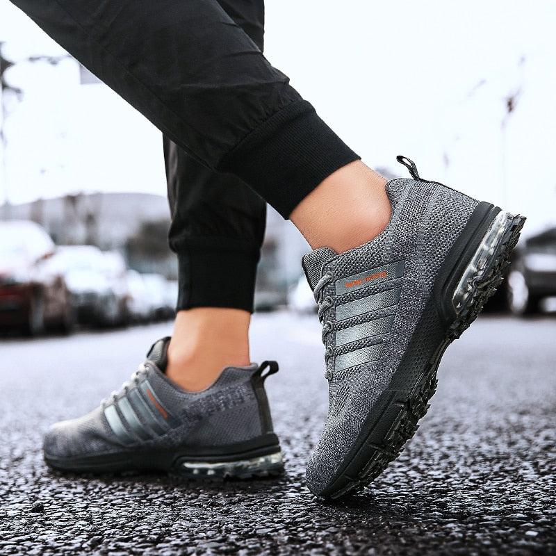 Men's Air Cushion Breathable Running Sneakers Athletic Shoes