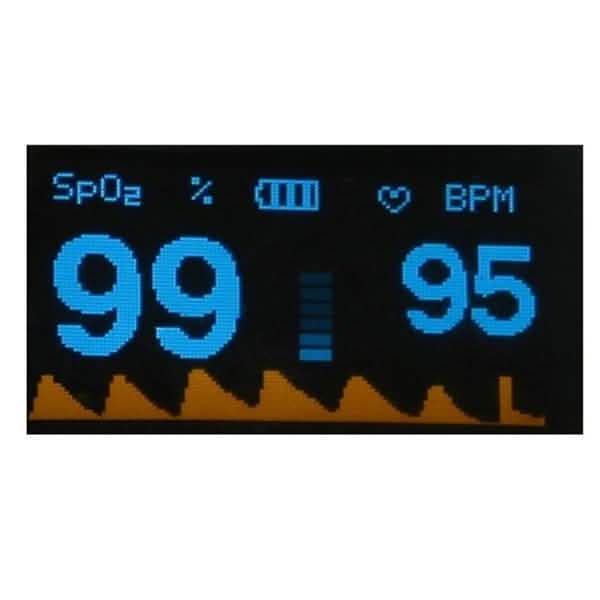 Portable Finger Pulse Oximeter Heart Rate Monitor